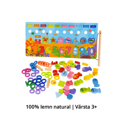 Sortator si Incastru Montessori 6 activitati