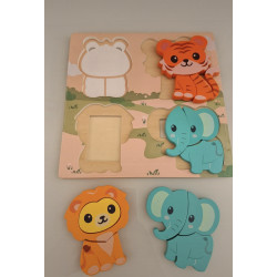 3D Puzzle Educativ Incastru Diverse Modele